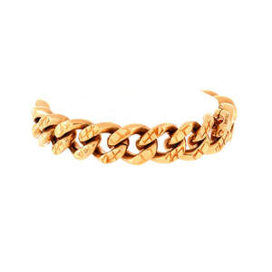 Celine Gourmette Chain Bracelet Metal